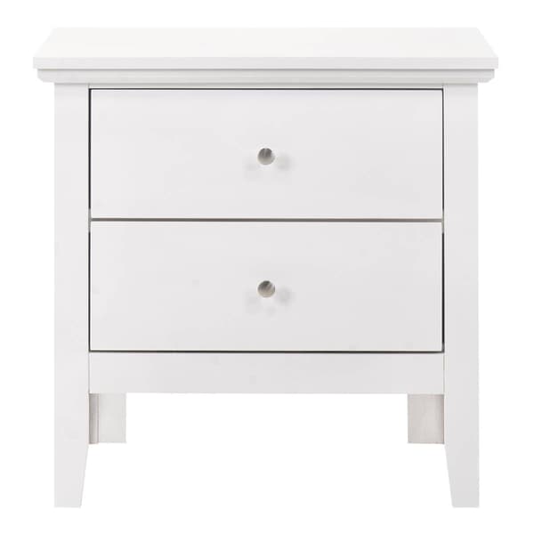 Passion Furniture Primo 2-Drawer Nightstand