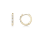 Brilliant Grown 1/10ctw. Lab-Grown Diamond Hoop Earrings - image 2