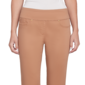Womens Hearts of Palm Red-y To Shine Stretch Solid Pants - image 5