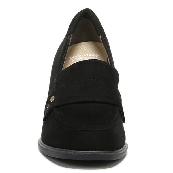 Womens Dr. Scholl's Rumors Block-Heeled Loafers