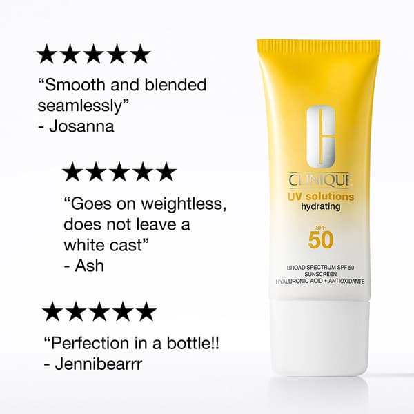 Clinique UV Solutions Hydrating Sunscreen w/ Hyaluronic Acid