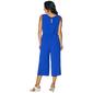 Womens Connected Apparel Sleeveless Tie Waist Jumpsuit - image 2