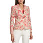 Womens Tommy Hilfiger Long Sleeve Floral One Button Linen Blazer - image 1