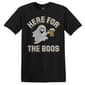 Mens Short Sleeve Here for the Boos Halloween Graphic Tee - image 1