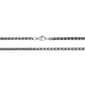 Mens Lynx Stainless Steel Antique Wheat Chain Necklace - image 2