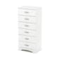 South Shore Step One 6-Drawer Chest - White - image 1