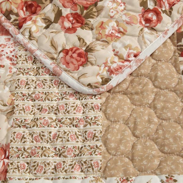 Laura Ashley Harrietta Patchwork Cotton Quilt Set