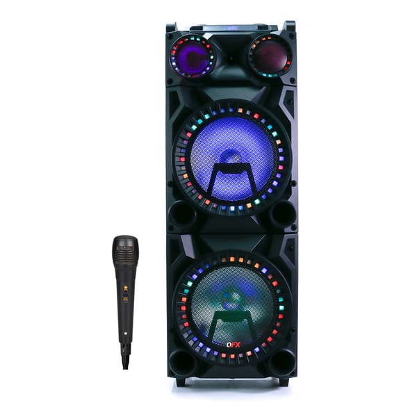 QFX Dual 12in. Bluetooth Party Speakers