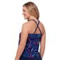 Womens American Beach Sparklers High Neck Tankini Swim Top - image 4