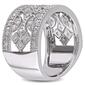 Diamond Classics&#8482; Sterling Silver 1/4ctw. Vintage Ring - image 2
