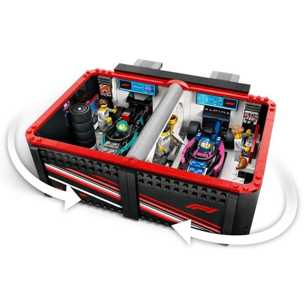 LEGO&#174; CITY F1&#174; Garage & Mercedes-AMG & Alpine Cars Building Kit