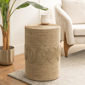 9th & Pike® Traditional Brown Seagrass Accent Table - image 2