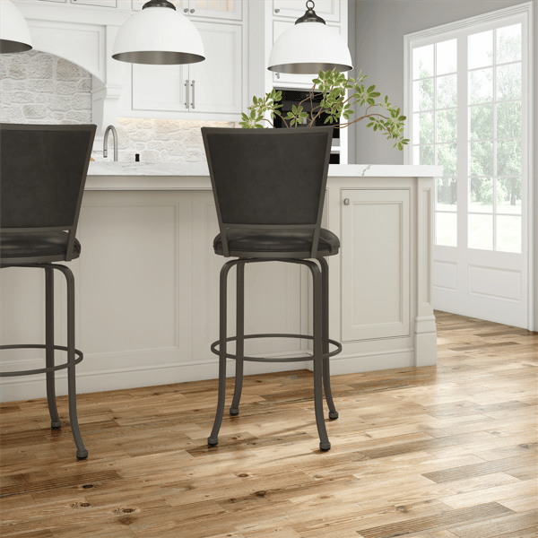 HH2 Home Belle Grove Commercial Grade Bar Height Swivel Stool