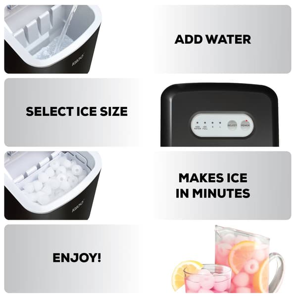 Igloo Black Ice Maker