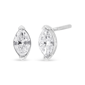 Haus of Brilliance Marquise Lab-Grown Diamond Stud Earrings - image 1