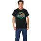 Young Mens Jurassic Park Glow Graphic Tee - image 1