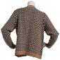 Womens Kasper Novelty Textured Cardigan w/Pockets - image 2
