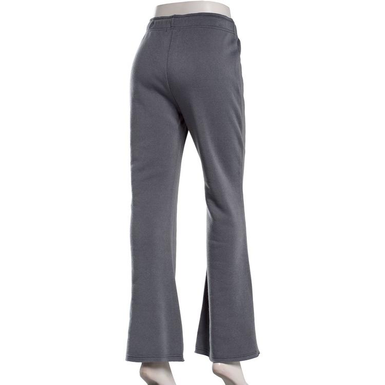 Juniors No Comment Fleece Applique Flare Sweatpants