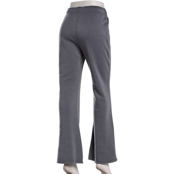 Juniors No Comment Fleece Applique Flare Sweatpants