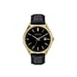 Mens Caravelle Leather Strap & Steel Watch - 44B118 - image 1