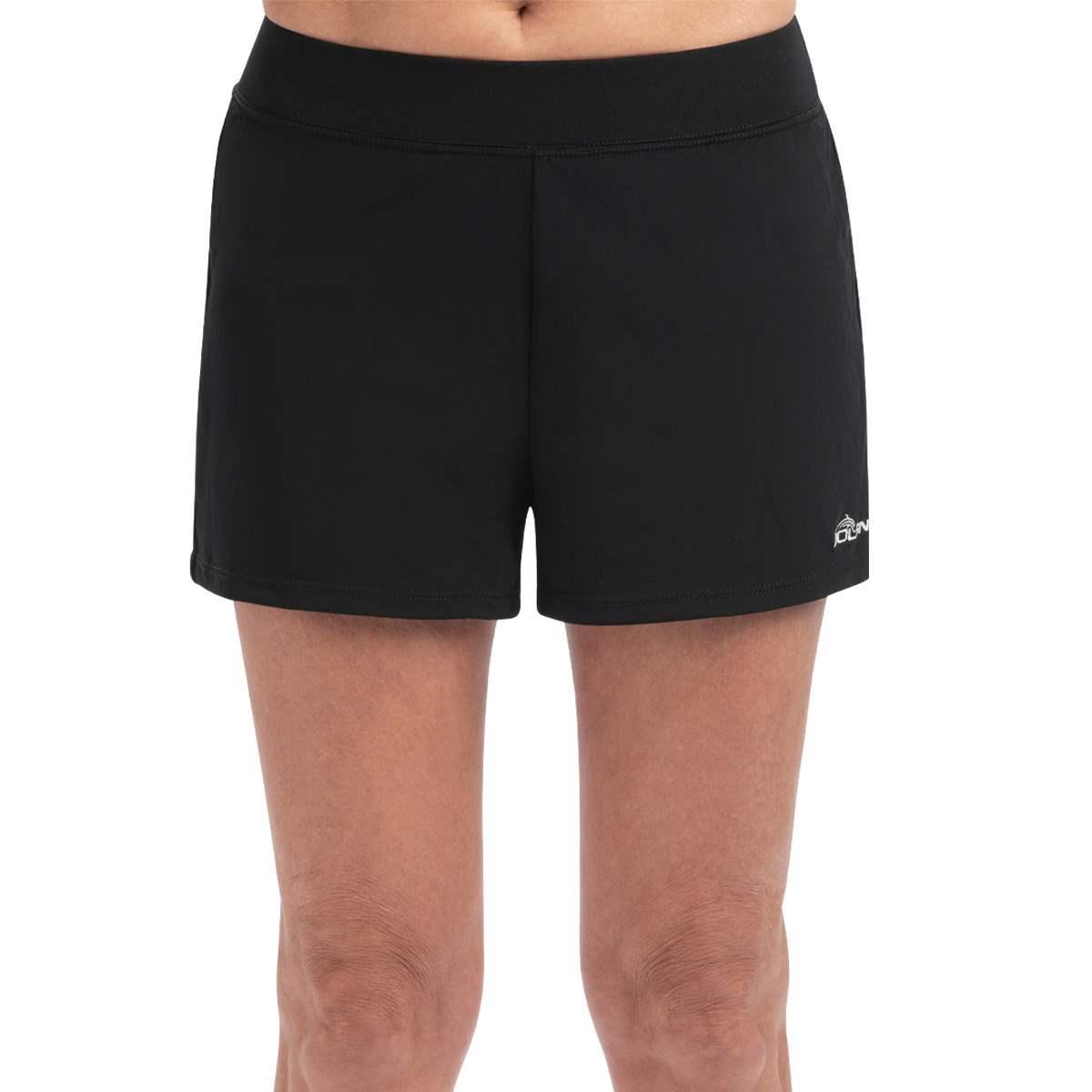 Womens Dolfin(R) Aquashape Solid Loose Fit Swim Shorts
