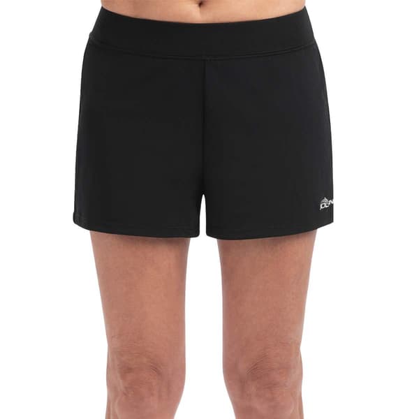 Womens Dolfin(R) Aquashape Solid Loose Fit Swim Shorts