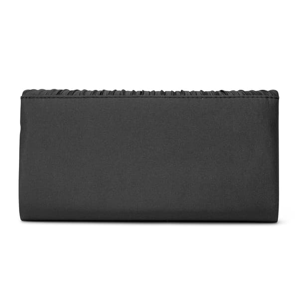 Jessica McClintock Chole Pleated Satin Clutch