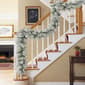 Puleo International 20ft. Flocked Spruce Artificial Garland - image 3