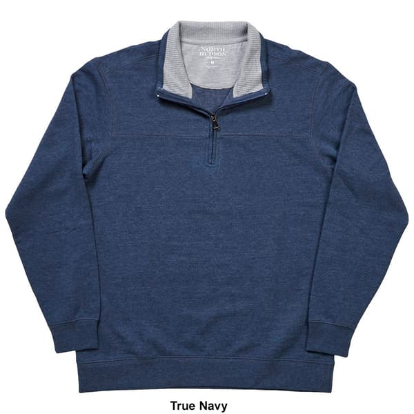 Mens North Hudson 1/4 Zip Sweater
