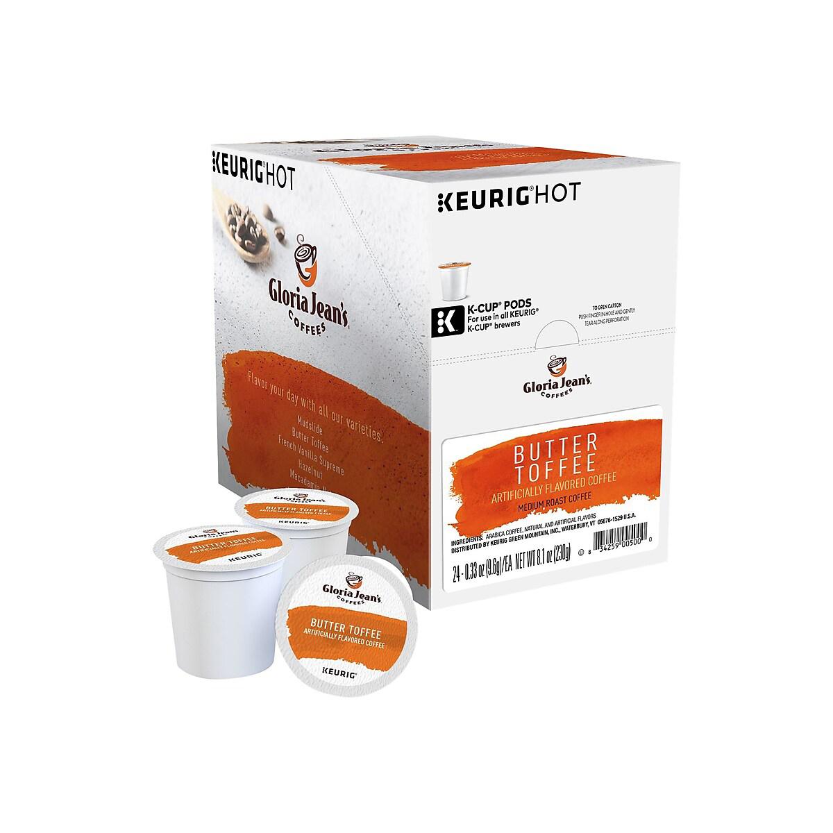 Keurig® Gloria Jean’s® Butter Toffee K-Cup® - 24 Count