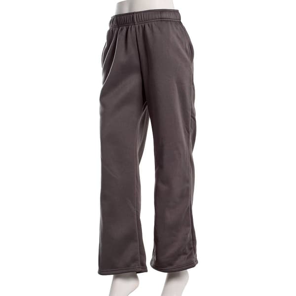 Juniors No Comment Fleece Applique New York Wide Leg Sweatpants