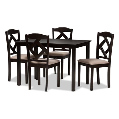 Baxton Studio Ruth 5pc. Dining Set