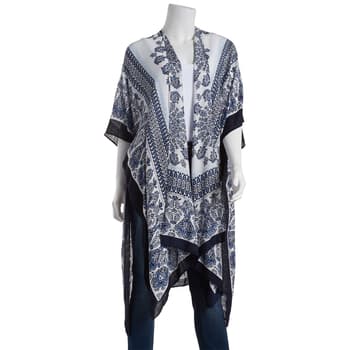 Womens Modena Lightweight Paisley Kimono - Boscov's