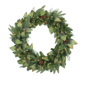 Northlight 30in. Pre-Lit Mixed Winter Pine Christmas Wreath - image 1