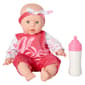 14in. Soft Baby Doll with Bottle - image 1