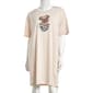 Womens Charmour Short Sleeve Pug In A Mug Boyfriend Nightshirt - image 1