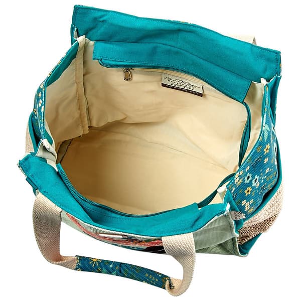 Caribbean Joe Flamingo Jewel Tote