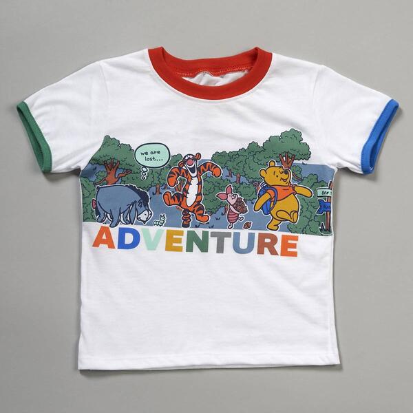 Toddler Boy Disney&#40;R&#41; Pooh Adventure Short Sleeve Tee - image 