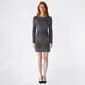Juniors Trixxi Long Sleeve Glitter Slinky Sheath Dress - image 2