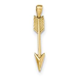 Gold Classics(tm) 14kt. Polished Arrow Pendant