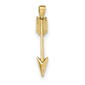 Gold Classics(tm) 14kt. Polished Arrow Pendant - image 1