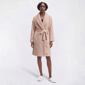 Womens Jasmine Rose Long Sleeve 39 Stripe Shawl Robe - image 1