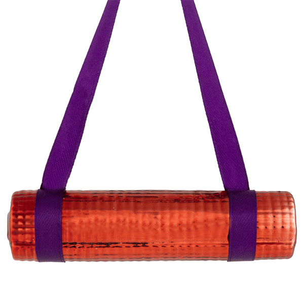 Northlight 4.25in. Shiny Red Yoga Mat Glass Christmas Ornament