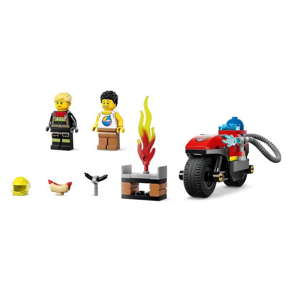 LEGO&#174; City Fire Rescue Motorcycle