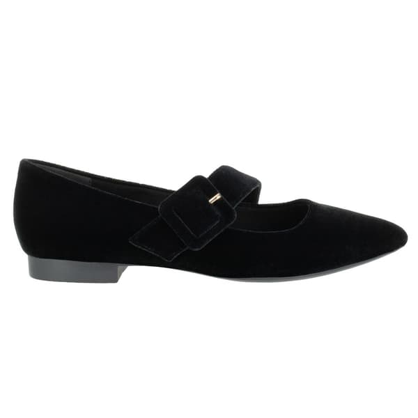 Womens Bella Vita Virginia II Mary Jane Velvet Flats