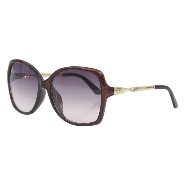 Womens Tropic-Cal Lake Shore Plastic Butterfly Sunglasses - image 