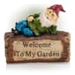 Alpine "Welcome to My Garden" Sign Gnome Statue - image 3