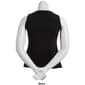 Womens Kasper Solid Double Layer Square Neck Tank - image 10