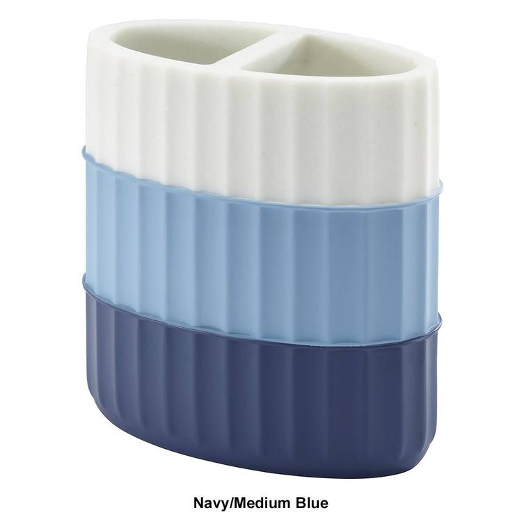 IZOD® Clubhouse Stripe Toothbrush Holder
