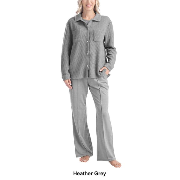 Womens Tall MUK LUKS&#174; 3pc. Sleep & Lounge Pajama Set